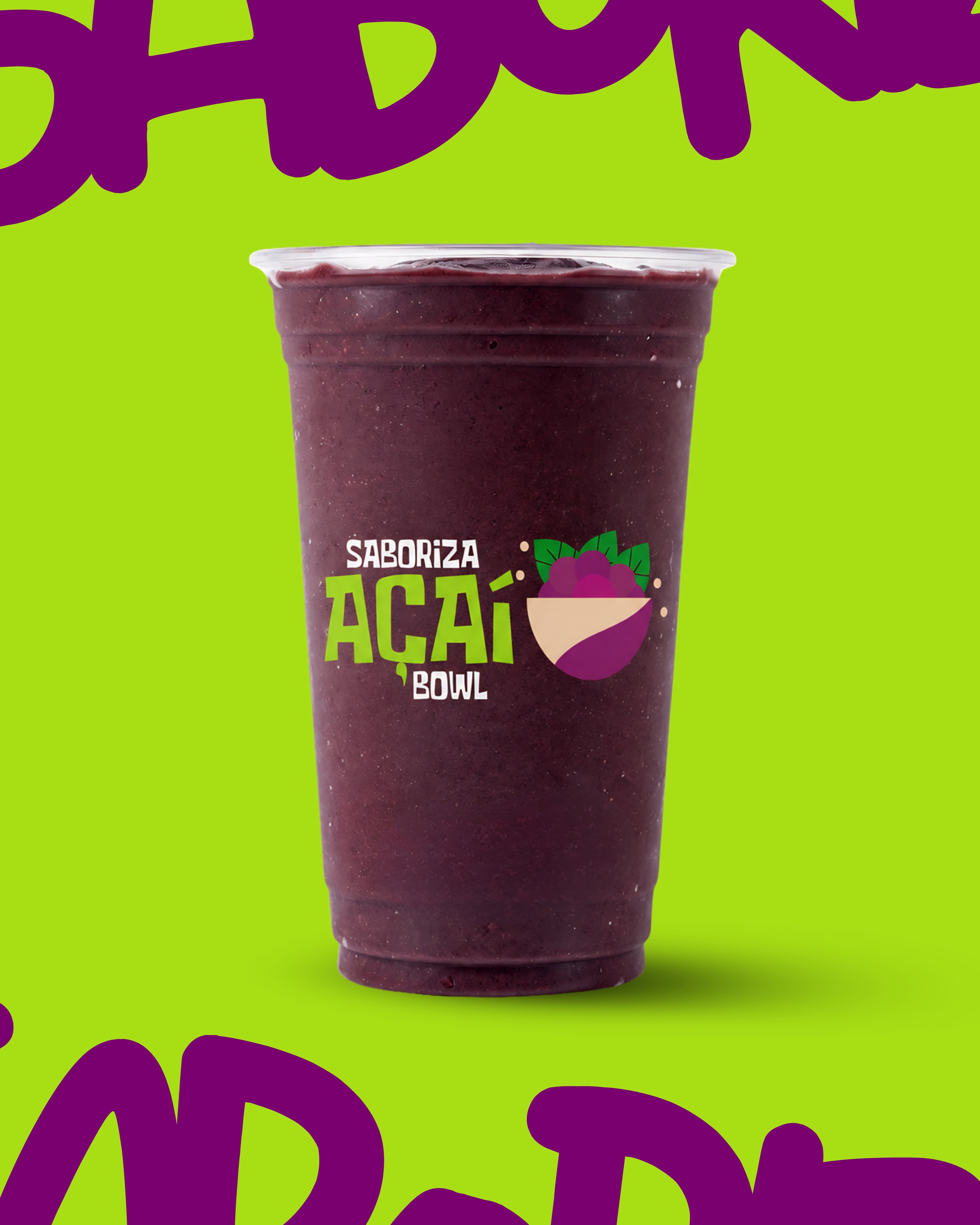 Copo de açaí Saboriza