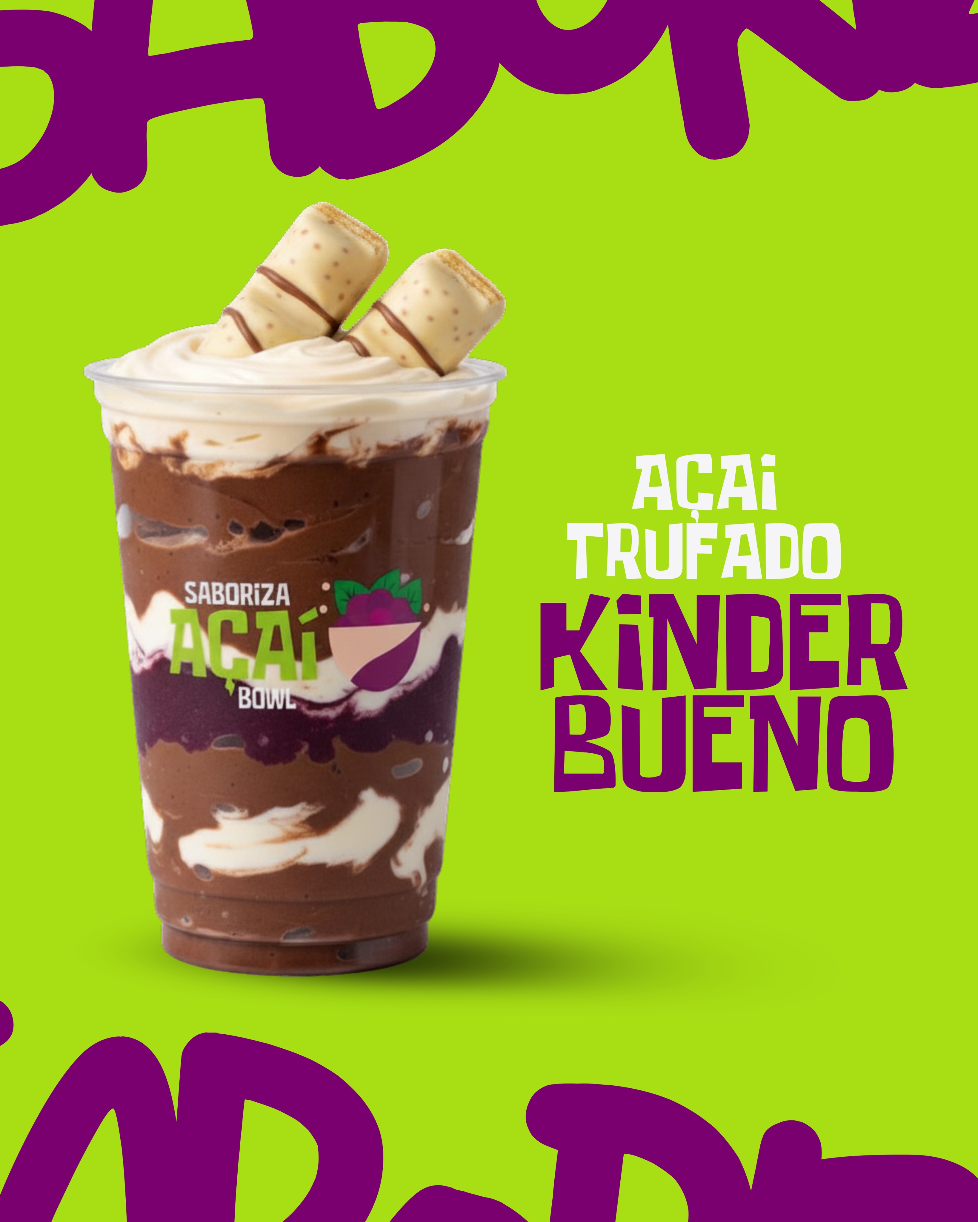 Açaí Trufado KINDER BUENO